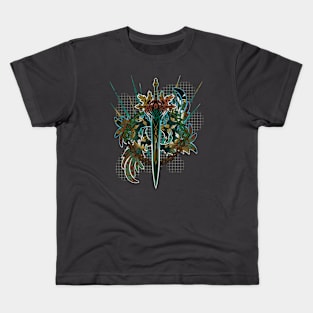 Ethereal Blade - Green Kids T-Shirt